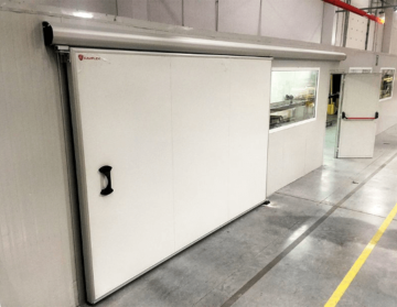 Puerta corrediza de servicio Kavidoors